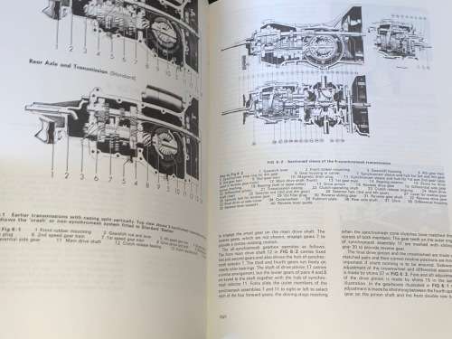 BEETLE OWNERS WORKSHOP MANUAL AUTOBOOK 750 VOLKSWAGEN BEETLE 1200, 1200A, 1300, 1500