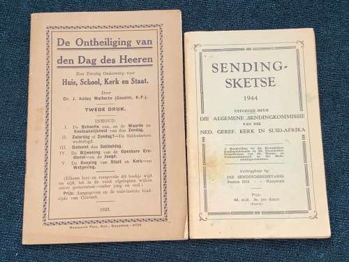 EARLY N.G. KERK BOOKLETS X 2