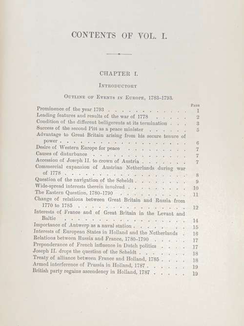 THE INFLUENCE OF SEA POWER UPON THE FRENCH REVOLUTION AND EMPIRE 1793-1812 BY CAPT MAHAN 1893