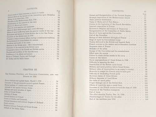 THE INFLUENCE OF SEA POWER UPON THE FRENCH REVOLUTION AND EMPIRE 1793-1812 BY CAPT MAHAN 1893