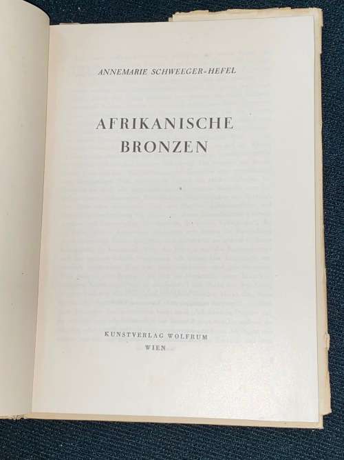 AFRIKANISCHE BRONZEN - ANNEMARIE HEFEL