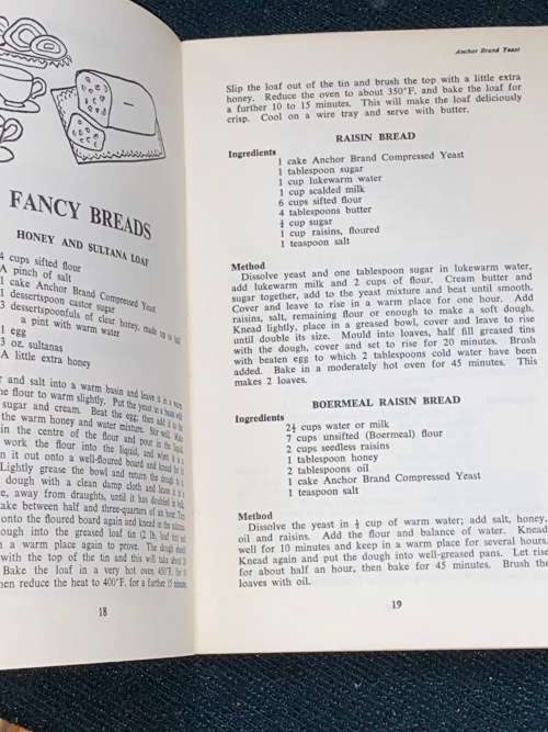 THE ANCHOR BRAND YEAST COOKERY BOOK