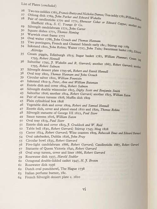 THE QUEENS SILVER A SURVEY OF HER MAJESTY`S PERSONAL COLLECTION BY A.G. GRIMWADE