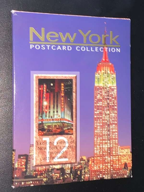 VINTAGE NEW YORK POSTCARD COLLECTION 12 POSTCARDS