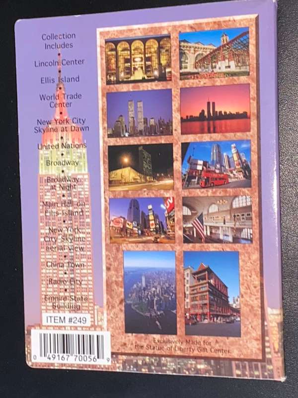 VINTAGE NEW YORK POSTCARD COLLECTION 12 POSTCARDS