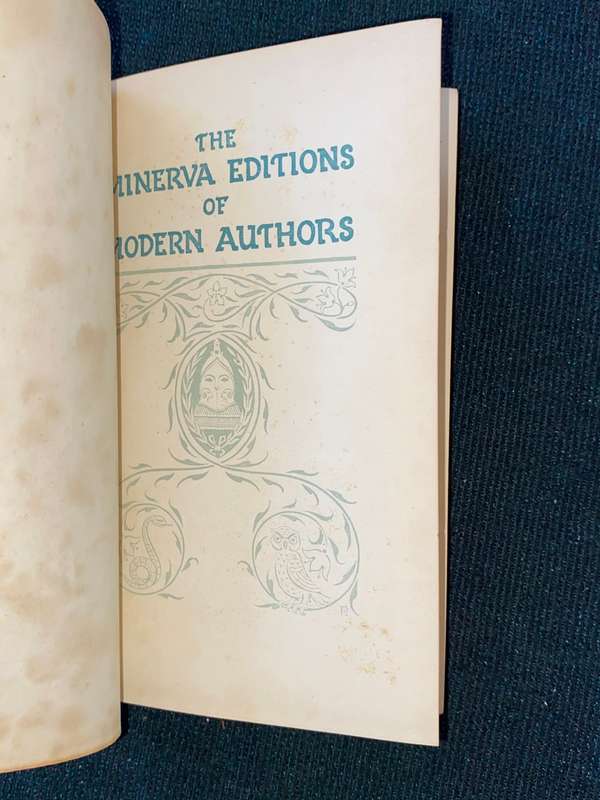 THE SUNNY SIDE BY A.A. MILNE THE MINERVA EDITION