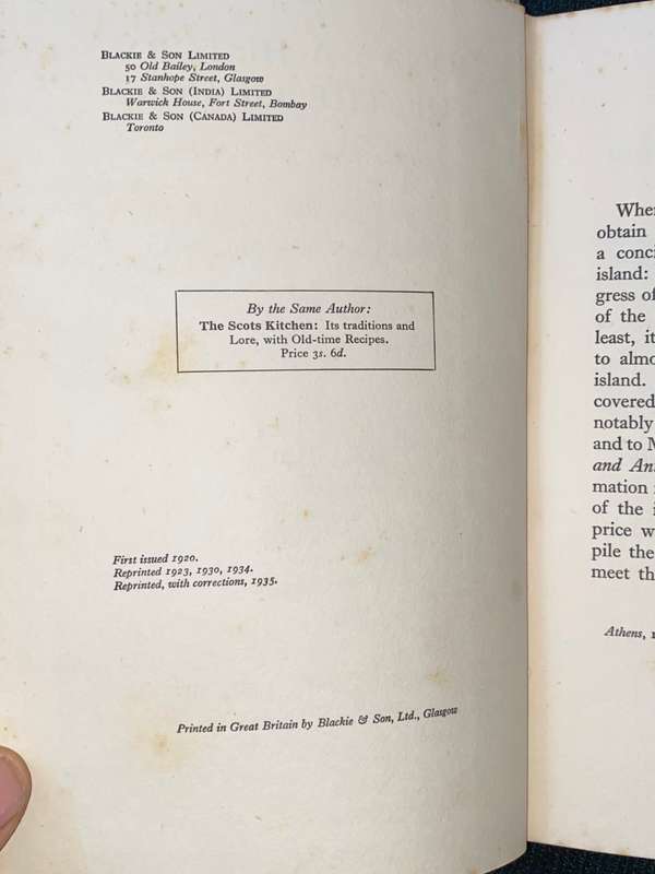 Iona: A History of the Island with Descriptive Notes by F. Marian McNeill