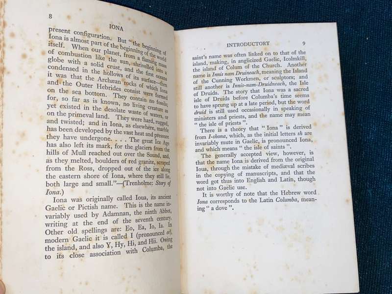Iona: A History of the Island with Descriptive Notes by F. Marian McNeill