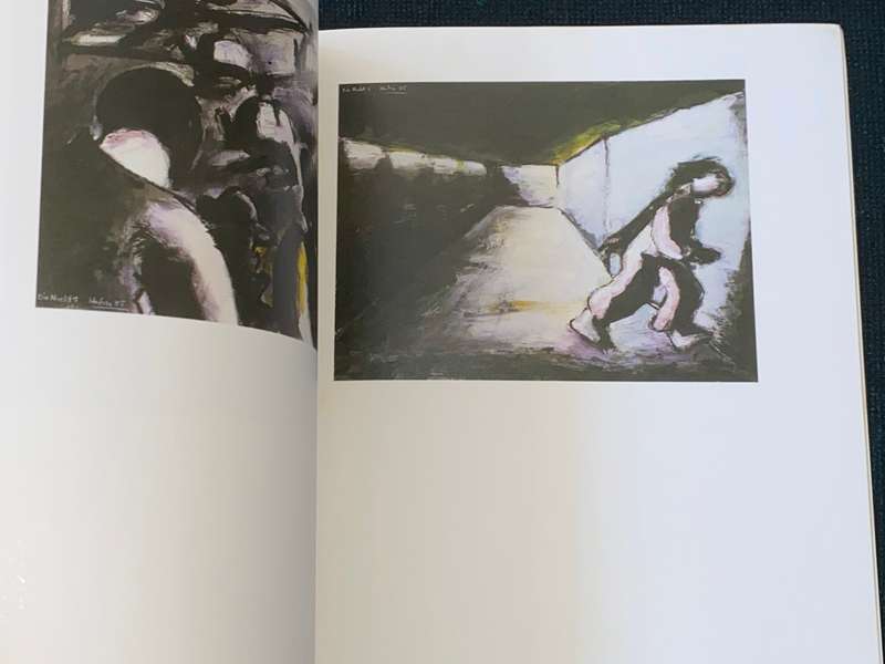 DIETER HACKER PAINTINGS AND WORKS ON PAPER FIRST LONDON EXHIBITION 1985