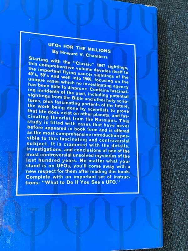 UFO FOR THE MILLIONS BY HOWARD V. CHAMBERS