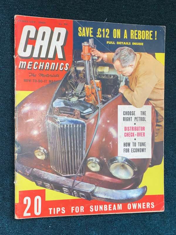 CAR MECHANICS MAGAZINE FEB 1960
