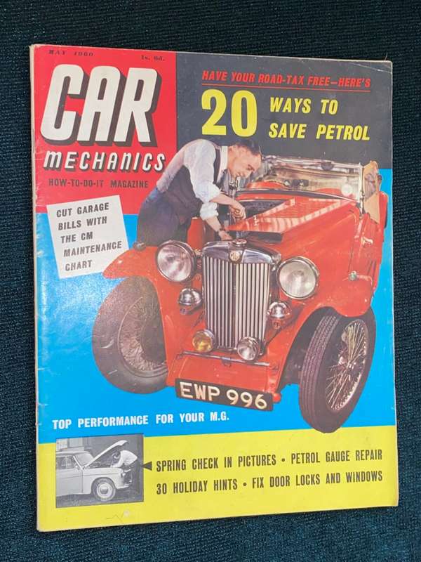 CAR MECHANICS MAGAZINE MAY 1960