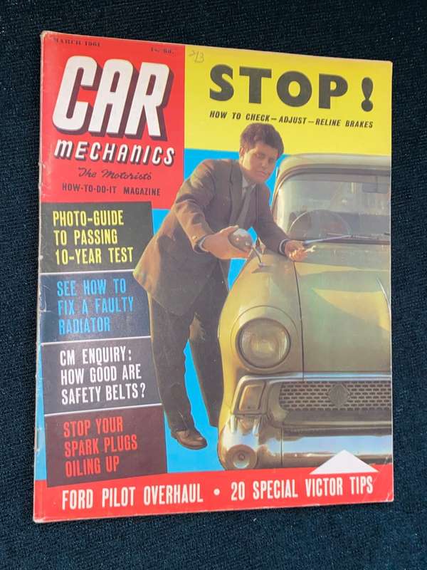 CAR MECHANICS MAGAZINE MARCH 1961
