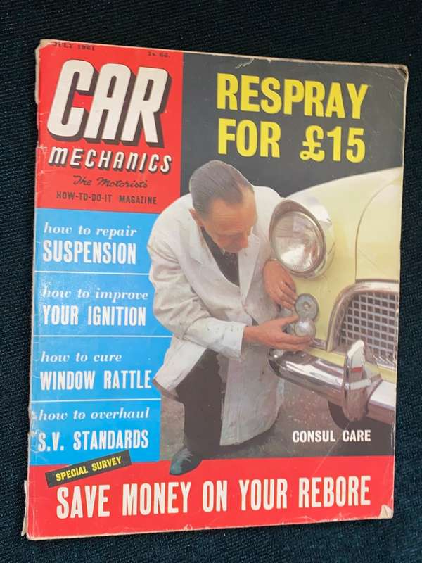 CAR MECHANICS MAGAZINE JULY 1961