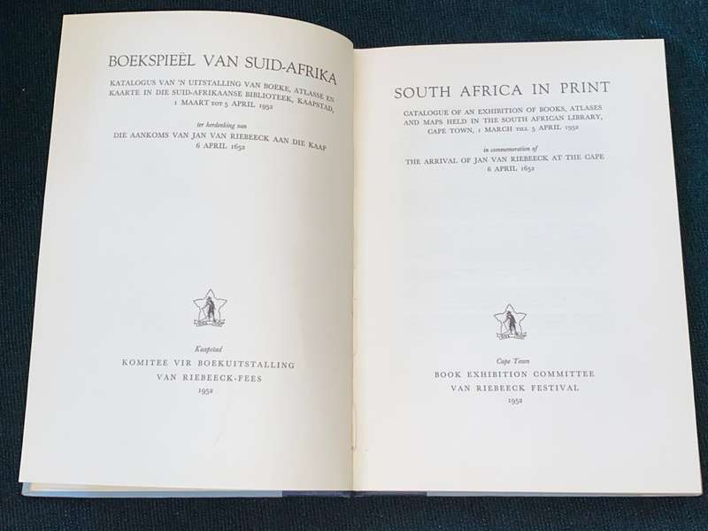 SOUTH AFRICA IN PRINT CATALOGUE OF EXHIBITION OF BOOKS, ATLASES AND MAPS HELD IN SA LIBRARY