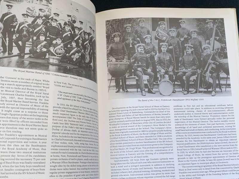 A LIFE ON THE OCEAN WAVE THE ROYAL MARINES BAND STORY BY JOHN TRENDELL