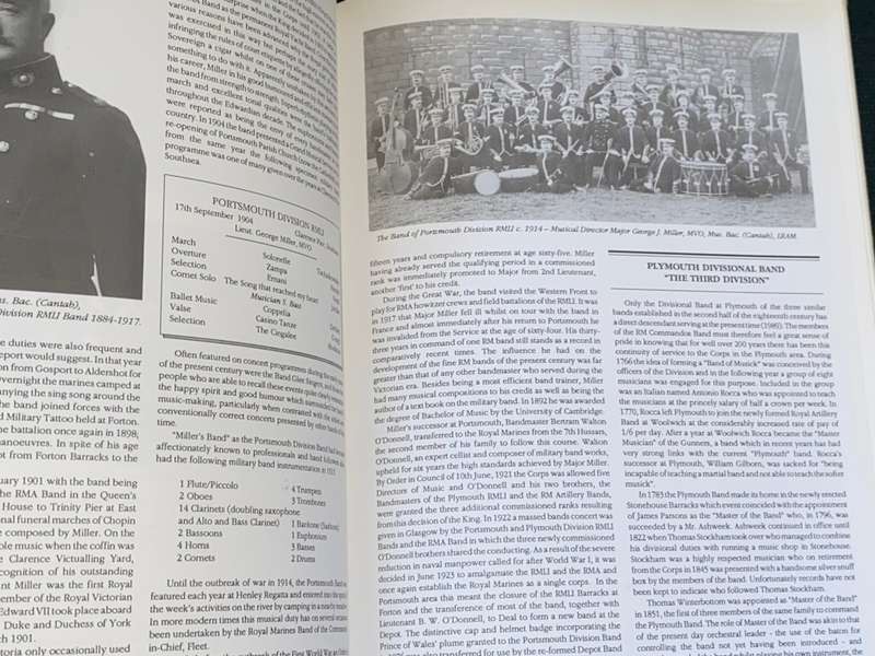 A LIFE ON THE OCEAN WAVE THE ROYAL MARINES BAND STORY BY JOHN TRENDELL
