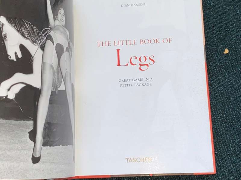 THE LITTLE BOOK OF LEGS BY DIAN HANSON - TASCHEN