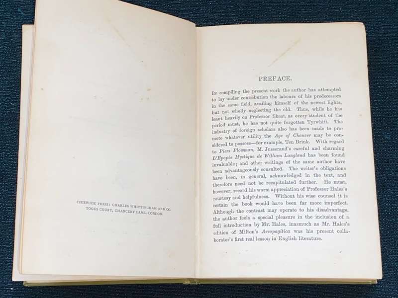 THE AGE OF CHAUCER 1346-1400 BY F.J. SNELL 1912