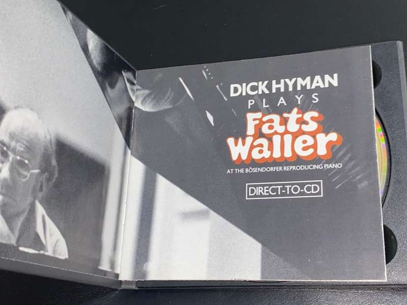 DICK HYMAN PLAYS FATS WALLER DIRECT TO CD