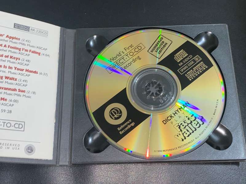 DICK HYMAN PLAYS FATS WALLER DIRECT TO CD