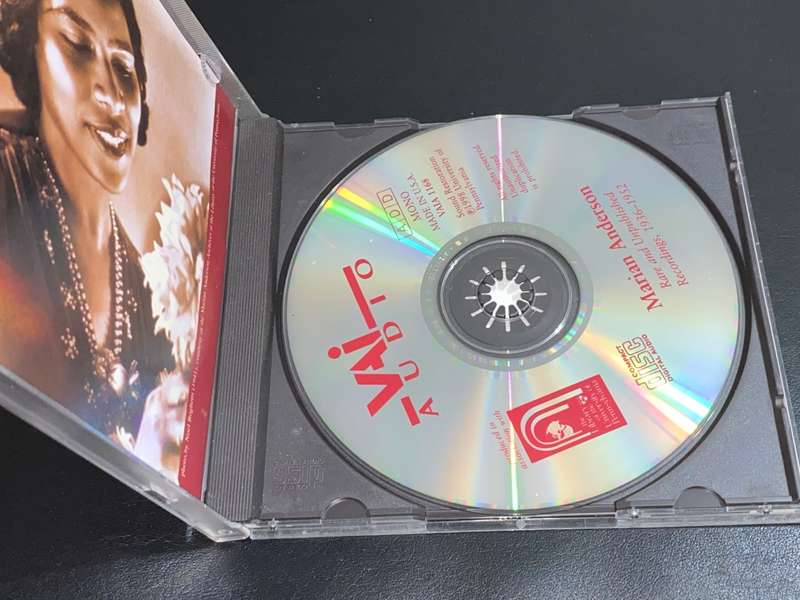 MARIAN ANDERSON RARE AND UNPUBLISHED RECORDINGS 1936-1952 CD