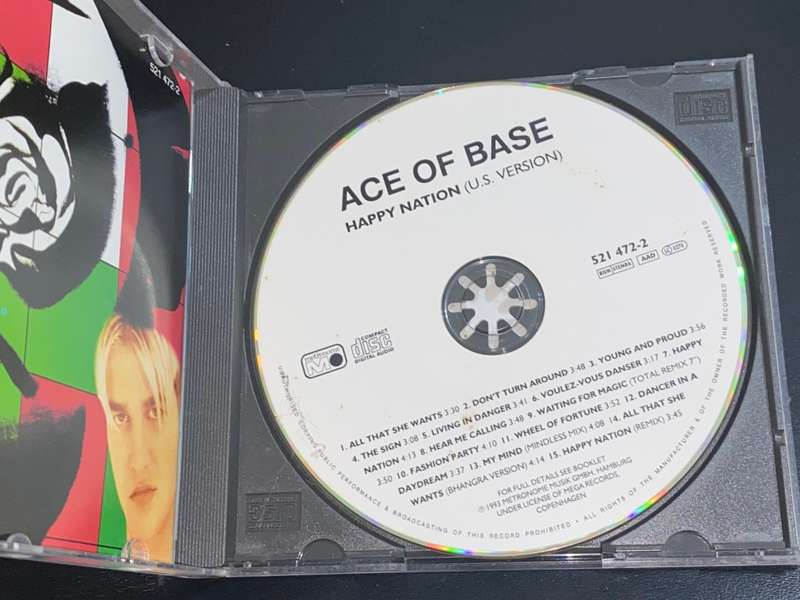 ACE OF BASE HAPPY NATION U.S. VERSION CD