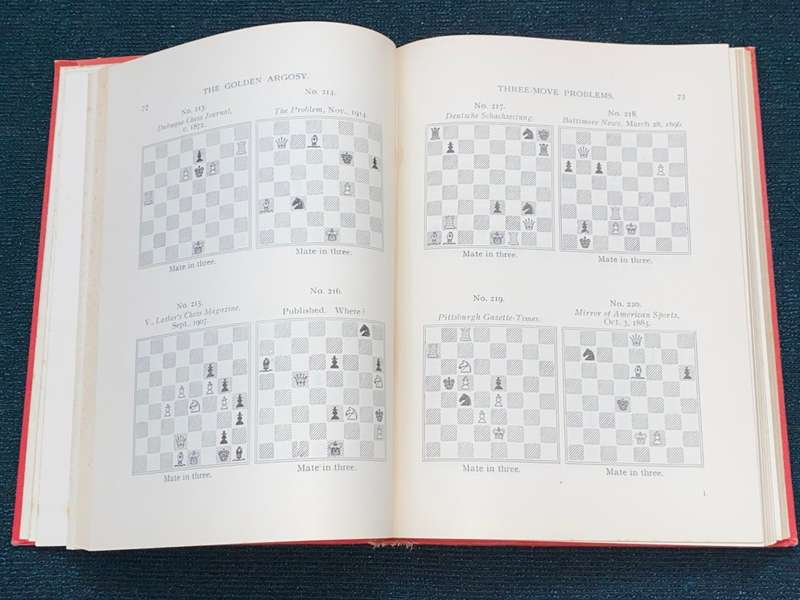 THE GOLDEN ARGOSY BY W.A. SHINKMAN 1929 CHESS