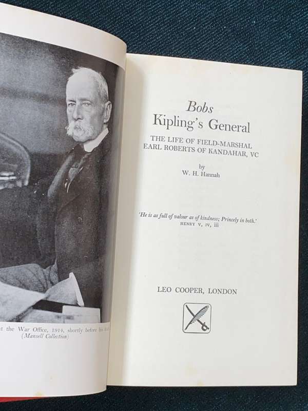 BOBS KIPLING`S GENERAL BY WH HANNAH