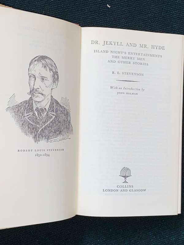 DR. JEKYLL AND MR. HYDE AND OTHER STORIES BY R.L. STEVENSON