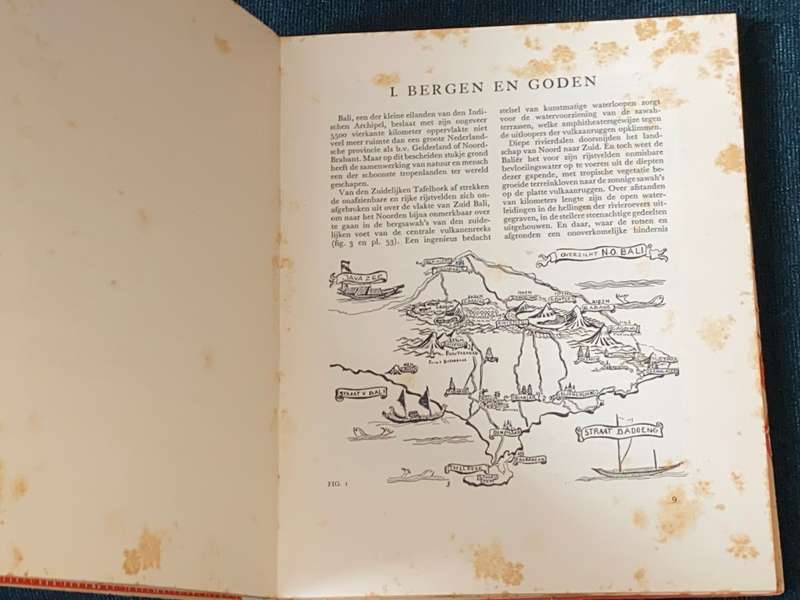 1933 COLLECTABLE DROSTE`S CACAO EN CHOCOLADEFABRIEKEN BALI CARD BOOK