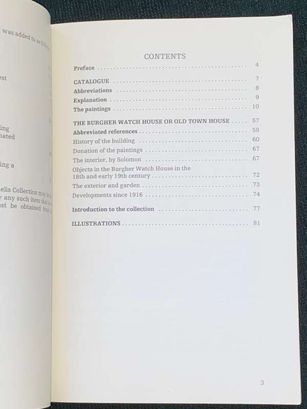 CATALOGUE OF THE MICHAELIS COLLECTION THE OLD TOWN HOUSE CAPE TOWN 1981