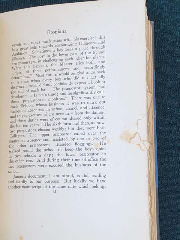ETON PAINTED BY E.D. BRINTON DESCRIBED BY CHRISTOPHER STONE 1909