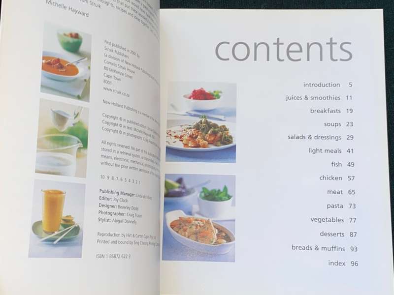 FAT-FREE COOKING IN SOUTH AFRICA BY MICHELLE HAYWARD