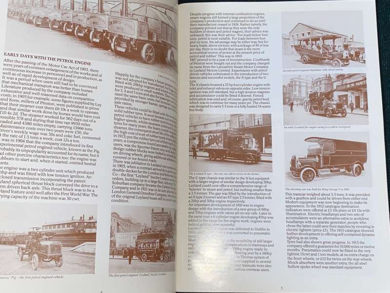 LEYLAND MOTORS LTD OFFICIAL HISTORY 1896-1986