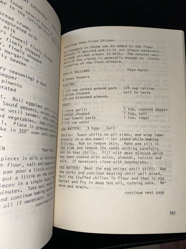 COOKBOOK WOMENS CLUB OF VALENCIA VENEZUELA