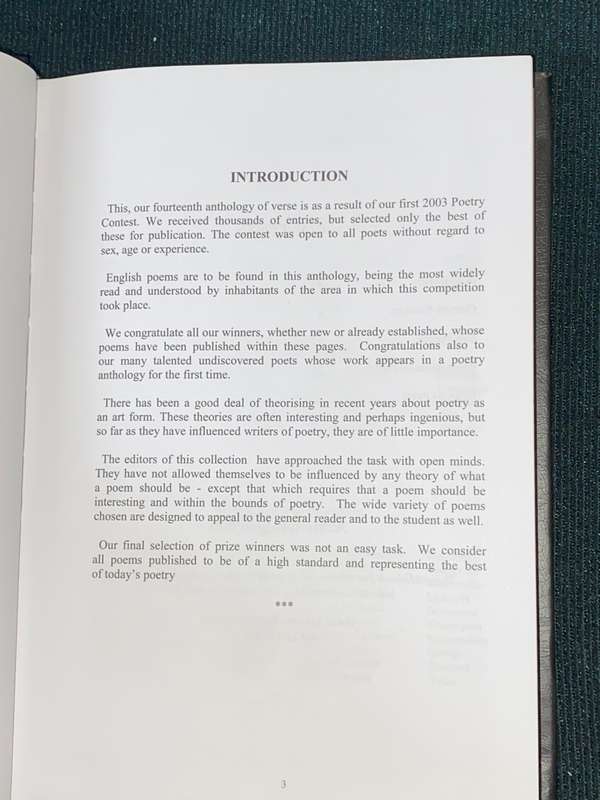 SHATTERED PILLARS AN ANTHOLOGY OF AFRICAN VERSE  2003