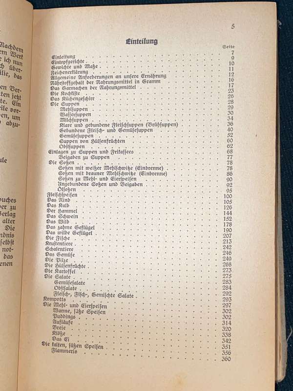 KOCHBUCH VON M. UND E. DOENNIG
