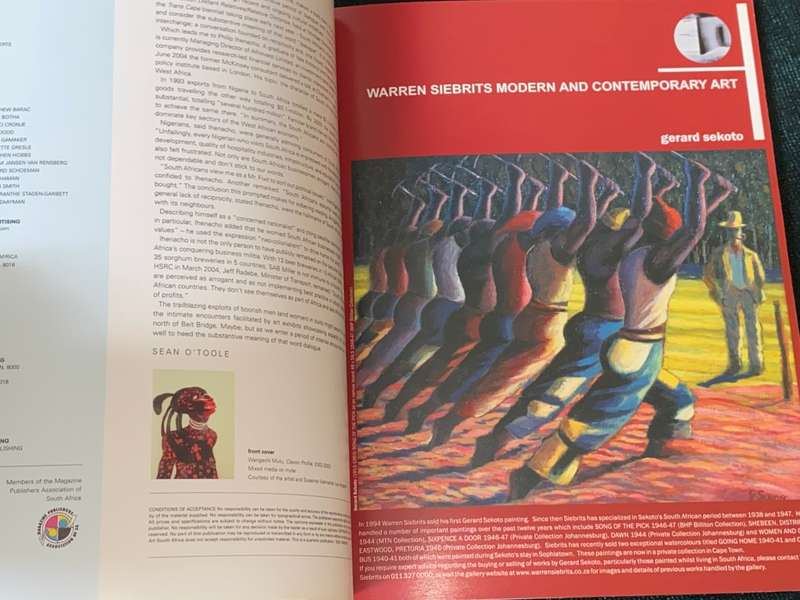 ART SOUTH AFRICA VOL 5.1 SPRING 2006