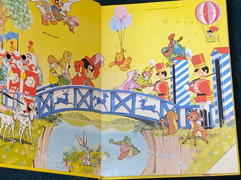 WALT DISNEY`S DISNEY TIME ANUUAL 1979