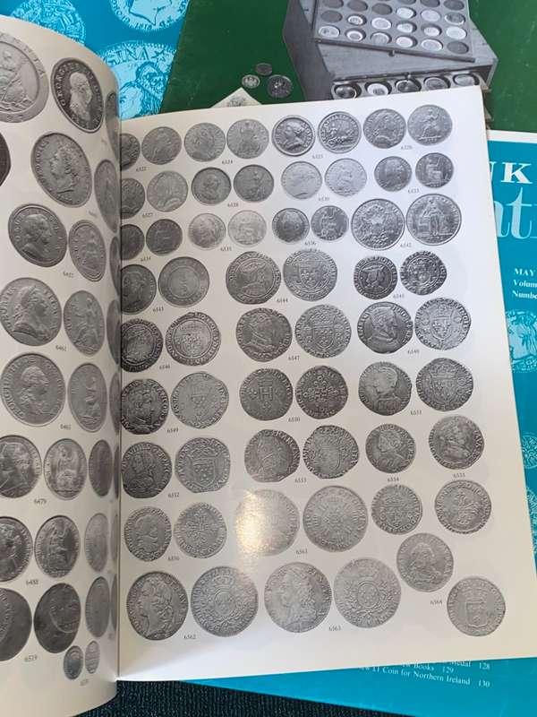 SPINK NUMISMATIC CIRCULAR X 4 1990`S