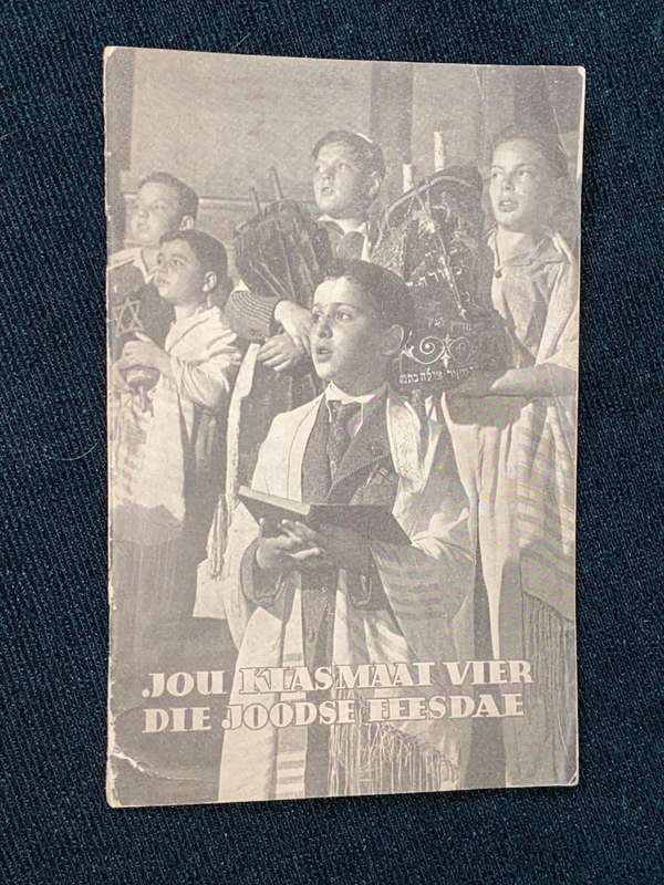 JOU KLASMAAT VIER DIE JOODSE FEESDAE