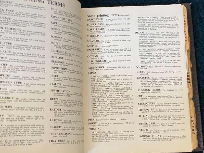 VINTAGE CAPE TIMES SPECIMEN DISPLAY TYPE FACES