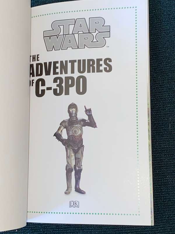 DK STAR WARS THE ADVENTURES OF C-3PO