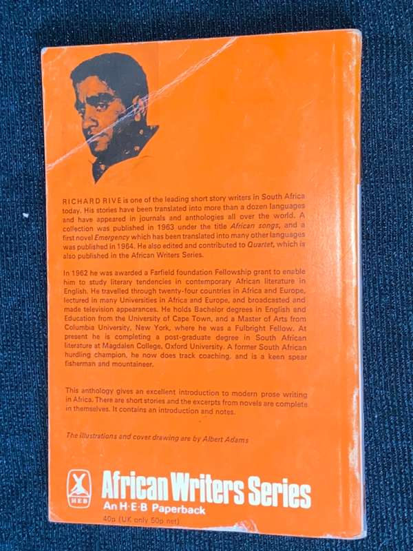 MODERN AFRICAN PROSE EDITED BY RICHARD RIVE