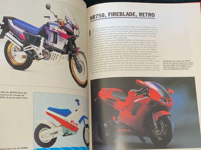 THE ILLUSTRATED HISTORY OF HONDA MOTORCYCLES BY ROY BACON