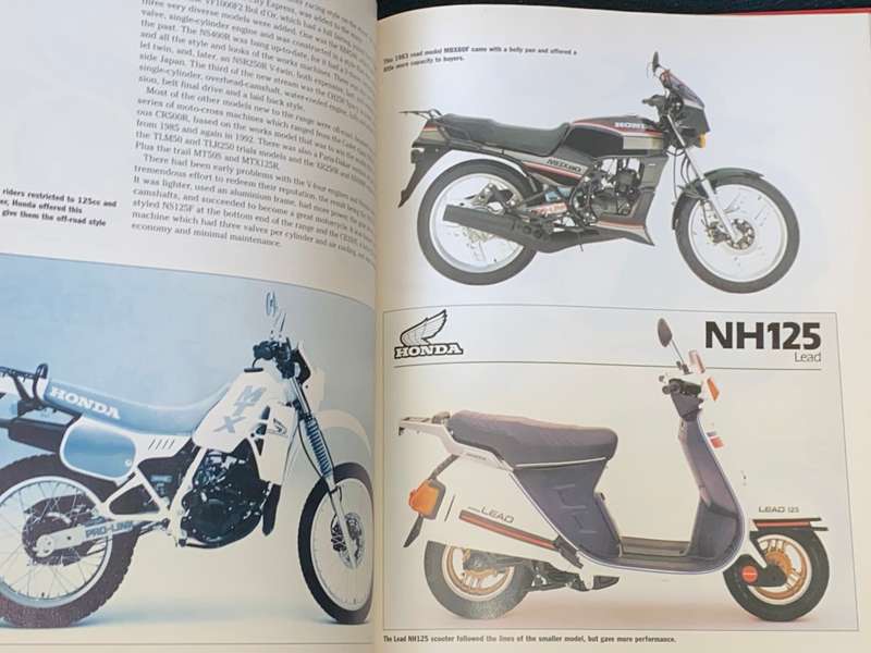 THE ILLUSTRATED HISTORY OF HONDA MOTORCYCLES BY ROY BACON
