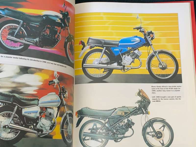 THE ILLUSTRATED HISTORY OF HONDA MOTORCYCLES BY ROY BACON