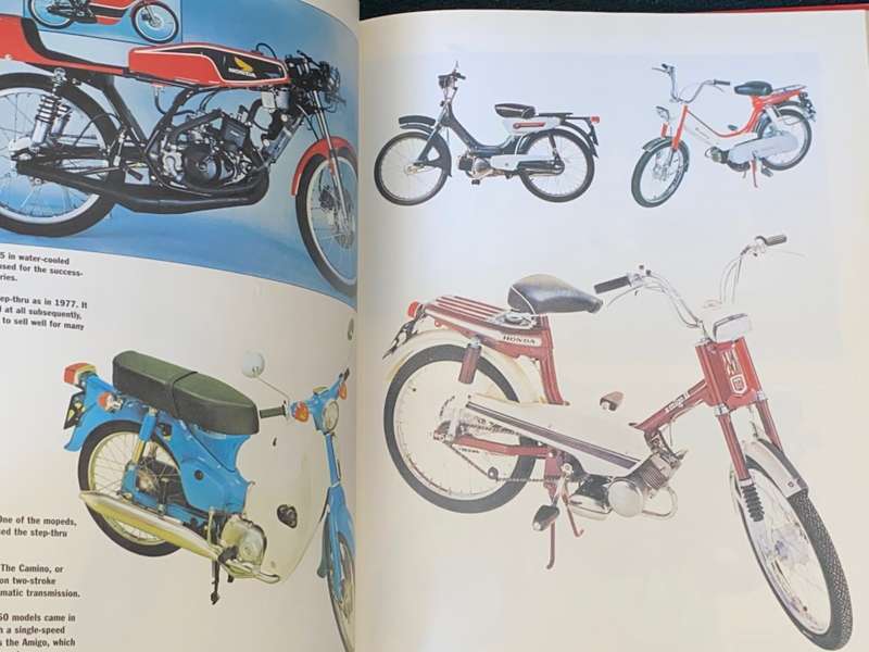 THE ILLUSTRATED HISTORY OF HONDA MOTORCYCLES BY ROY BACON