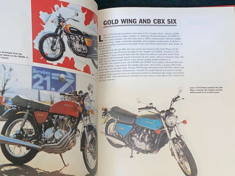 THE ILLUSTRATED HISTORY OF HONDA MOTORCYCLES BY ROY BACON